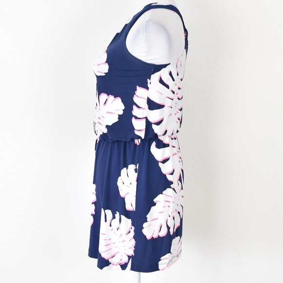 Tori Richard Fia Halter Palm Printed Dress - XS - Picture 4 of 8